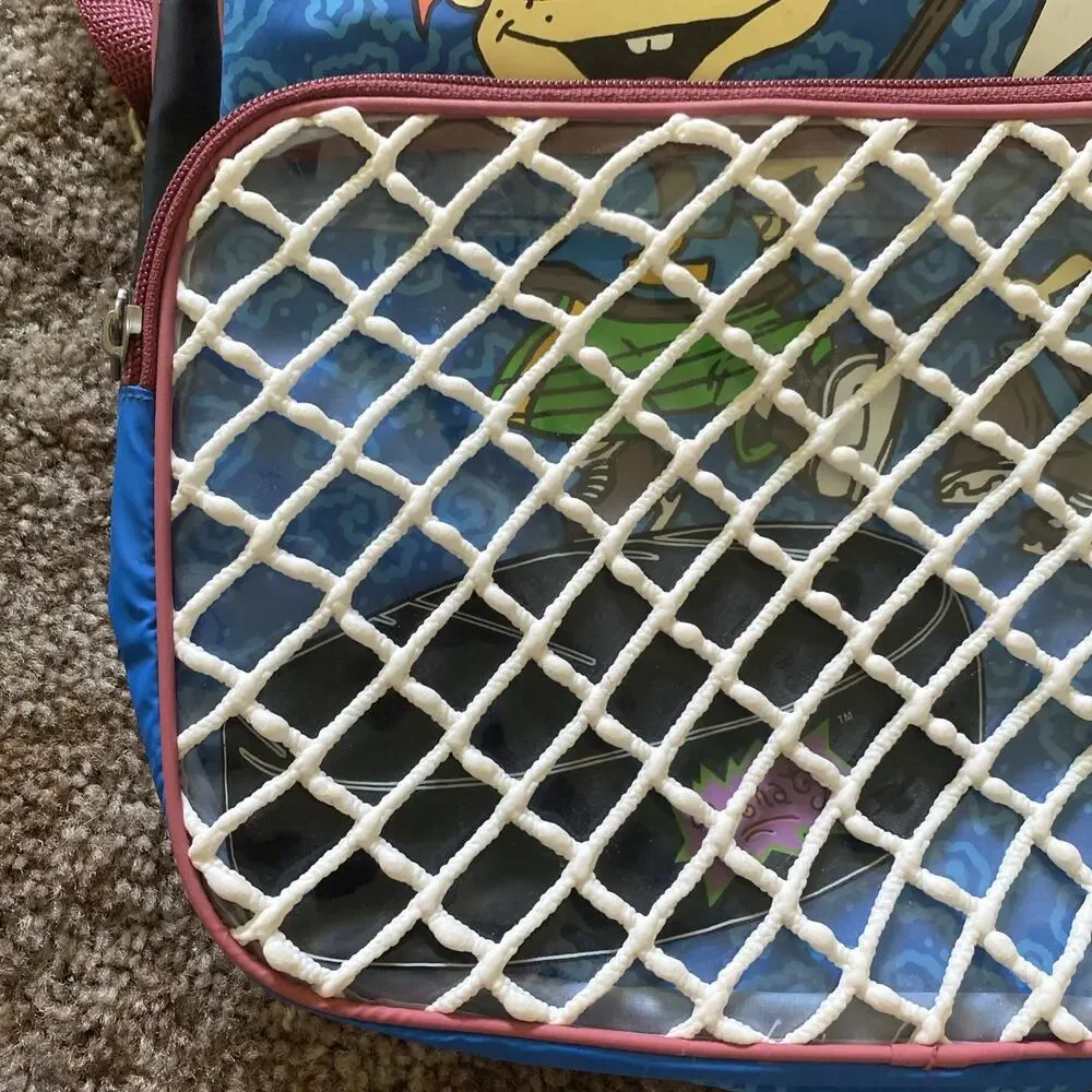 Rugrats Backpack Nickelodeon Hoops Basketball Vintage Kids Bookbag Hockey 1998